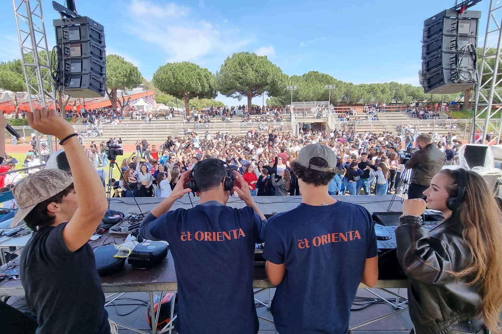 Un momento del contest